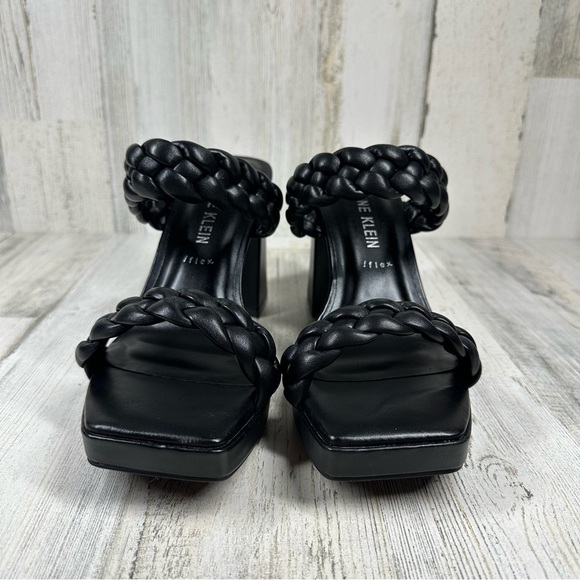 New Anne Klein  Alexander Braided  Platform Block Heel Sandal #918 - Picture 2 of 13
